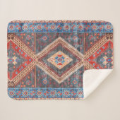 Wüste Echoes: Südwestliches Boho-Erbe Sherpadecke (Vorderseite (Horizontal))