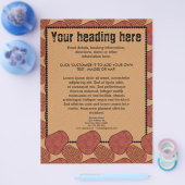 Wüste, Flyer (Einzeln)