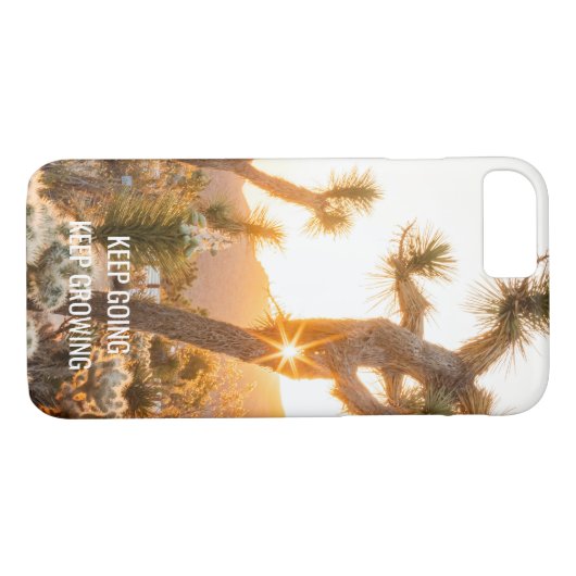 Wüste-Foto-Geschenk mit Zitat Case-Mate iPhone Hülle (Rückseite (Horizontal))