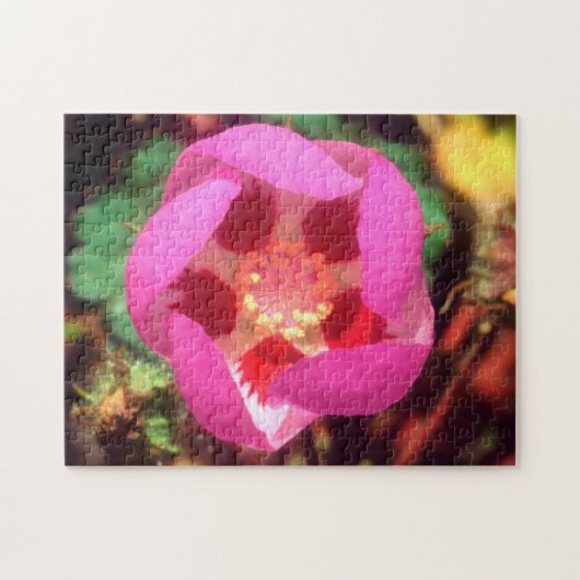 Wüste-Fünf-Spot-Wildblume Puzzle (Horizontal)
