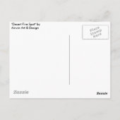 Wüste Fünf-Sterne-Postkarte Postkarte (Rückseite)