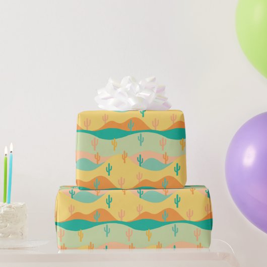Wüste Geschenkpapier (Partygeschenke)