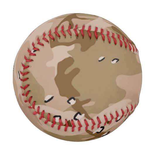 Wüste Golf Krieg braune Camouflage Muster Baseball (Vorderseite Links)