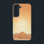 Wüste Horizon Glow Phone Case Samsung Galaxy Hülle<br><div class="desc">Weiche Sanddünen erstrecken sich in Richtung eines leuchtenden Himmels und bieten eine minimalistische und erdige Darstellung des riesigen Wüstenhorizonts.</div>