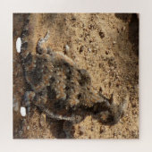 Wüste Horned Lizard Schwierigkeit Puzzle (Horizontal)