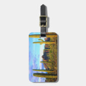 Wüste im Frühling Gepäckanhänger (Vorderseite vertikal)