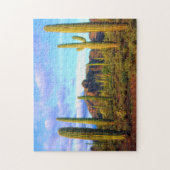 Wüste im Frühling Puzzle (Vertikal)