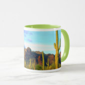Wüste im Frühling Tasse (VorderseiteRechts)