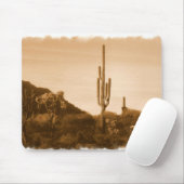 Wüste im Sepia-Mousepad Mousepad (Mit Mouse)