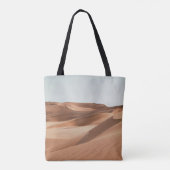 WÜSTE IM TAG UNTER KLAR BLUE SKY TASCHE (Rückseite)