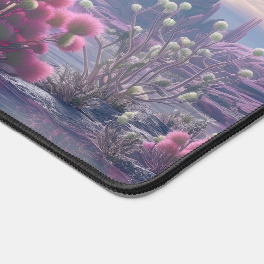 Wüste in Bloom Schreibtischunterlage (Ecke)