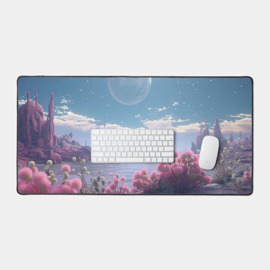 Wüste in Bloom Schreibtischunterlage (Tastatur & Maus)