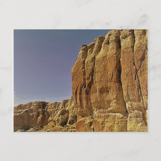 Wüste in New Mexico Postkarte (Vorderseite)