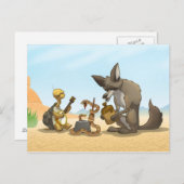 Wüste Jug Band Postkarte (Vorne/Hinten)
