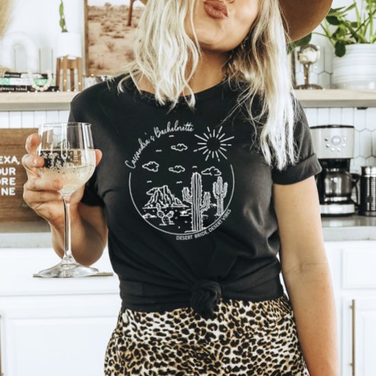 Wüste-Junggeselinnen-Abschied, Girls' Weekend T-Shirt