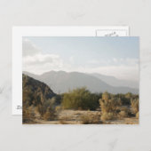Wüste Kalifornien Postkarte (Vorne/Hinten)