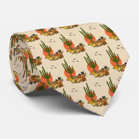 Wüste Krawatte (Gerollt)