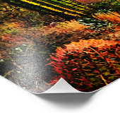 Wüste Landschaftliche Lila Superstition Gebirge So Fotodruck (Ecke)