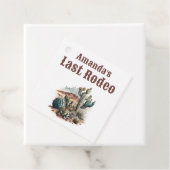 Wüste Last Rodeo Scottsdale Bachelorette Weekend Geschenkanhänger (Beispiel)
