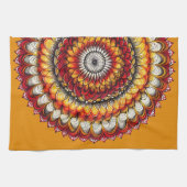 Wüste Medallion - Abstrakt Geschirrtuch (Horizontal)