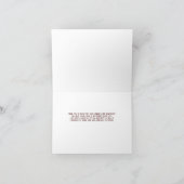 Wüste mit Aquarellfarben individuell anpassbar Karte (Innenseite)