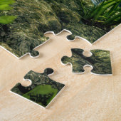 Wüste mit unterirdischem See mit Regenbogenforelle Puzzle (Seite)