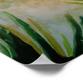 Wüste Mustang im Yuccas Poster (Ecke)