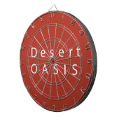 Wüste OASIS Metallkäfig Dartboard Dartscheibe (Vorderseite rechts)