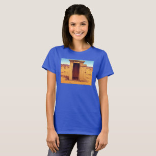 Wüste Outhouse Frauen blauer T - Shirt