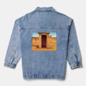 Wüste Outhouse Frauen Denim Jacke (Rückseite)