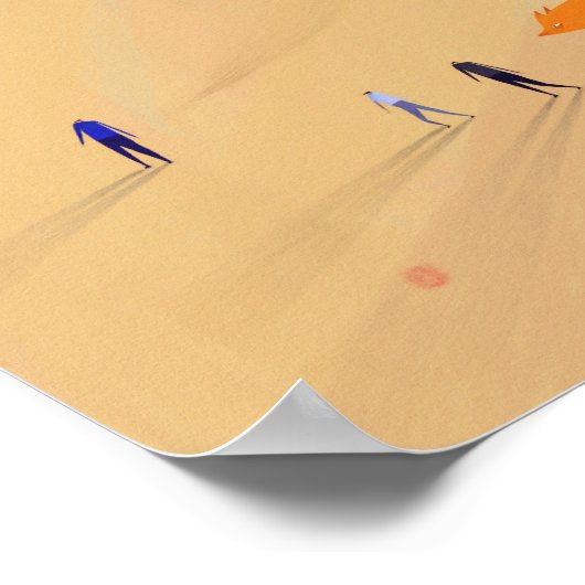 Wüste Poster (Ecke)