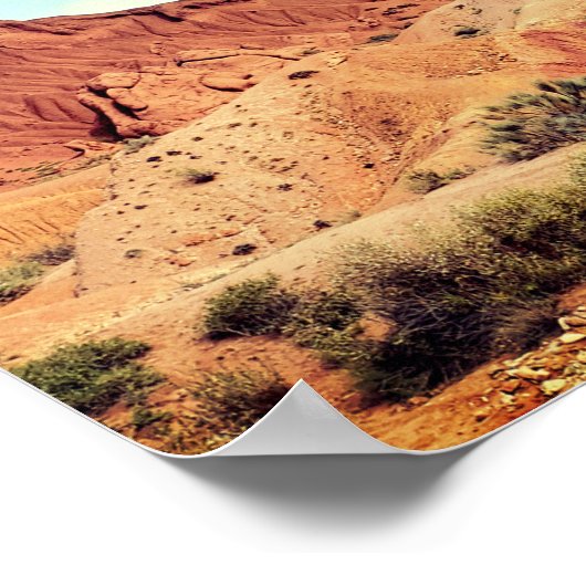 Wüste Poster (Ecke)