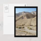 Wüste Postkarte (Vorne/Hinten)