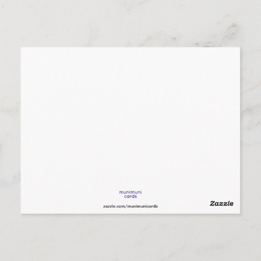 Wüste Postkarte (Rückseite)