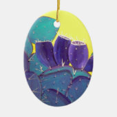 Wüste Prickly Birne mit Obst Keramikornament (Vorne)