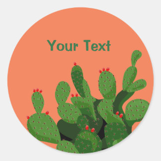 Wüste Prickly Pear Arizona Custom Sticker