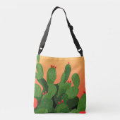 Wüste Prickly Pear Arizona Tasche (Rückseite)