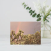 Wüste Rainbow Postcard Postkarte (Stehend Vorderseite)