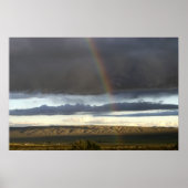 Wüste Rainbow Poster (Vorne)