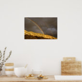 Wüste Rainbow Poster (Küche)