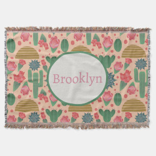 Wüste Rosa Kinderzimmer Decor-Baby Girl Decke