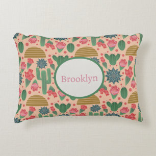 Wüste Rosa Kinderzimmer Decor-Baby Girls Dekokissen