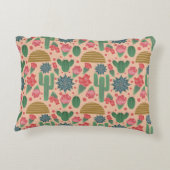 Wüste Rosa Kinderzimmer Decor-Baby Girls Dekokissen (Rückseite)