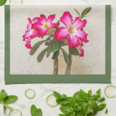 Wüste Rose Blume Küche Handtücher (Gefaltet)