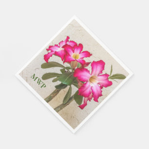 Wüste Rose Blume Paper Napkin Serviette