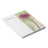 Wüste-Rose in Rosa Notizblock (angewinkelt)