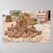 Wüste Rose. Tunesien. Poster (Vorne)