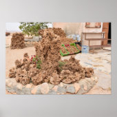 Wüste Rose. Tunesien. Poster (Vorne)