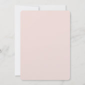 Wüste Rose und Kakteen Wedding Einladung (Rückseite)