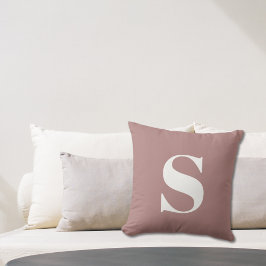 Wüste-Rose Ursprünglich Mit Monogramm Kissen im Fr